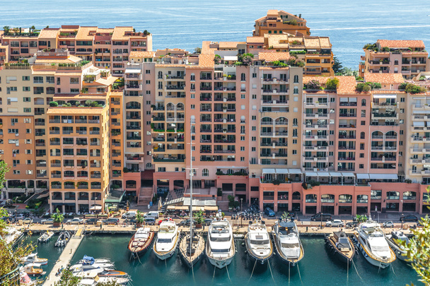 Monaco Monte Carlo tengerre néző  - Fotó, kép