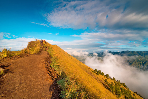 Чудовий вид з вершини вулкану Батур. Балі,  - Фото, зображення