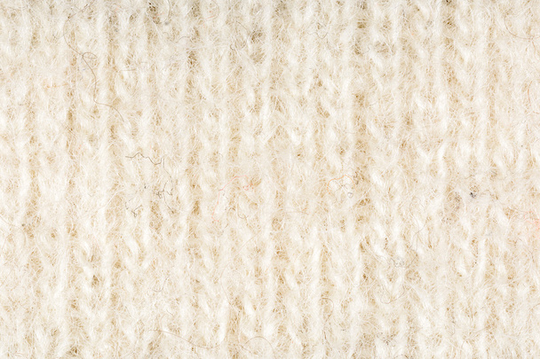 Tissu en laine beige et blanc, fond texturé, gros plan
 - Photo, image