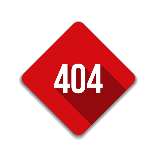 404 sinal de erro
 - Vetor, Imagem
