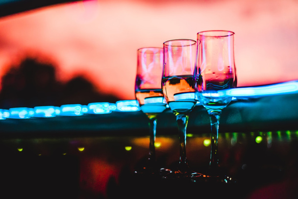 Champagne and glasses - Φωτογραφία, εικόνα