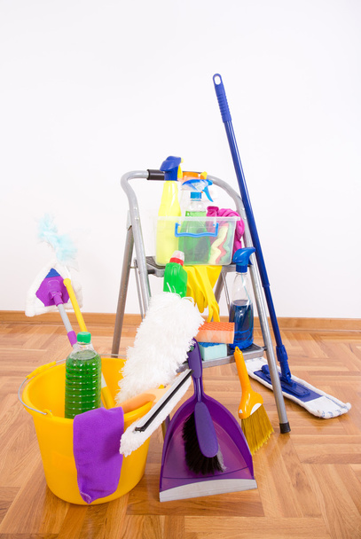 Έννοια καθαρισμού σπιτιού - Φωτογραφία, εικόνα