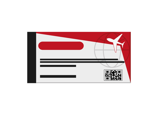 icona della carta di imbarco aereo
 - Vettoriali, immagini