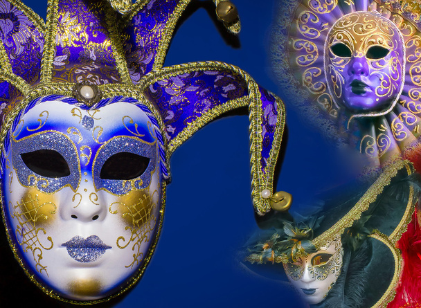 traditionelle venezianische Masken - Foto, Bild