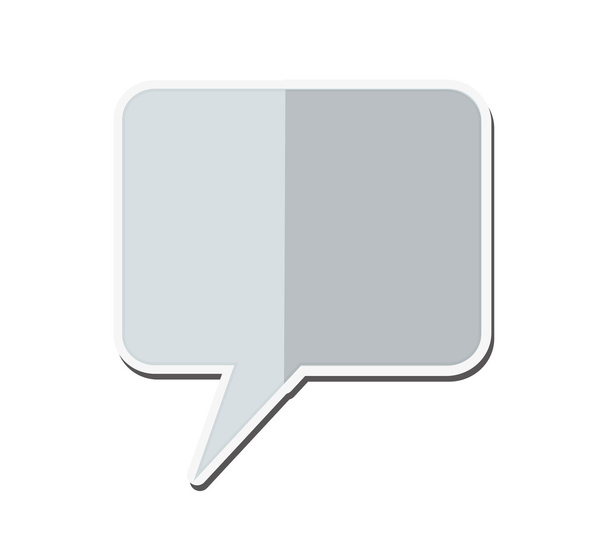 conversation bubble icon - Vector, Image