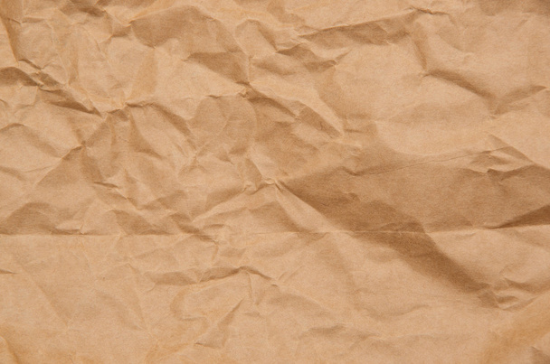 Crumpled paper for background usage - Foto, imagen