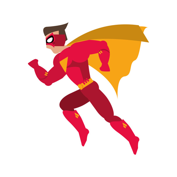 diseño de cómic superhéroe avatar superman
 - Vector, Imagen