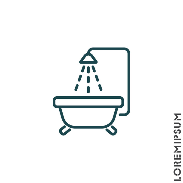 ванна для ребенка
 - Вектор,изображение