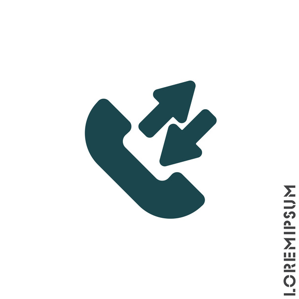 Simple call icon - Vector, Image