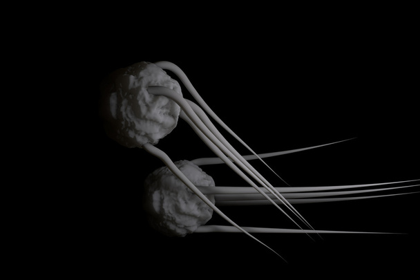 Вірус, змодельований у 3D редакторі
 - Фото, зображення