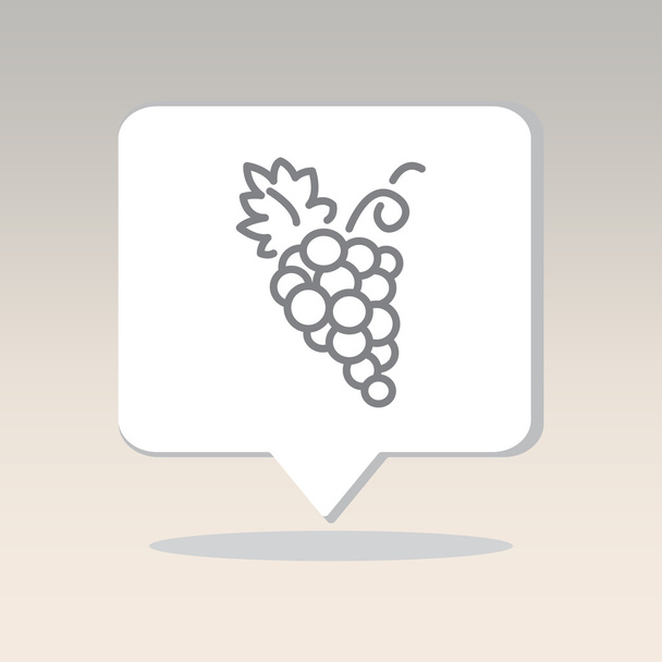 Grapes, bunches of grapes - Vector, Image
