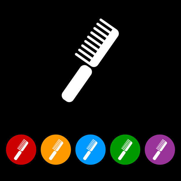 peine de pelo icono
 - Vector, imagen