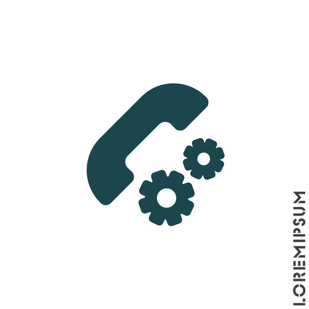 Icono de llamada simple
 - Vector, imagen
