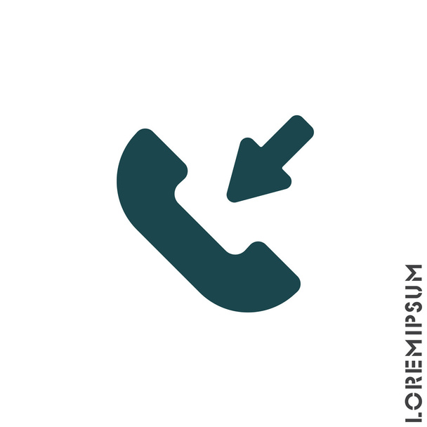 Simple call icon - Vector, Image