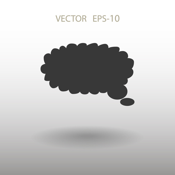 Flat  icon of a communication - Vektor, Bild