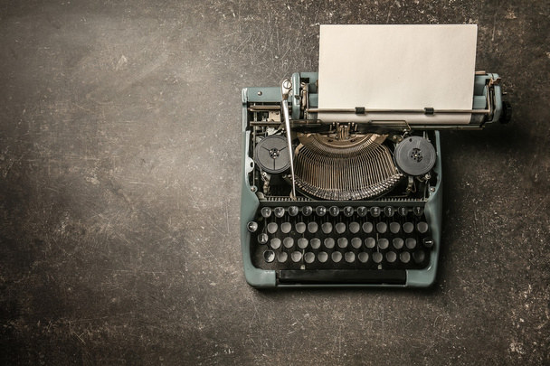 Vintage typewriter background - Photo, Image