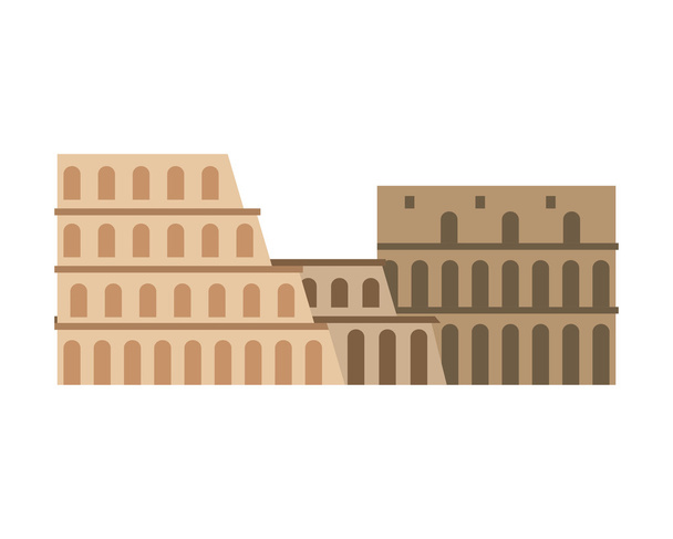 roomalainen rakentaminen klassinen eristetty kuvake
 - Vektori, kuva