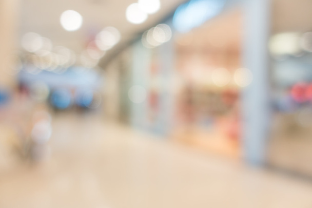 Abstract blur shopping mall - Photo, Image