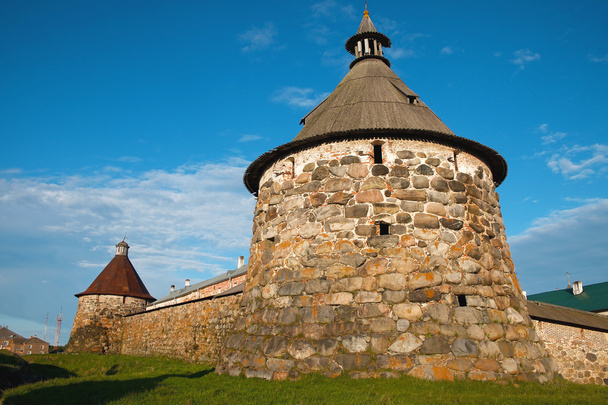 Ancient monastery tower - Fotoğraf, Görsel