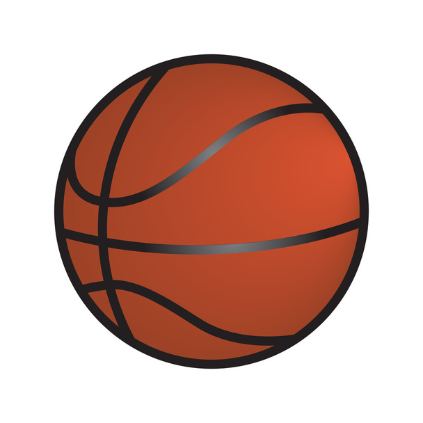 Vector Basketball isolated - Vector, Image