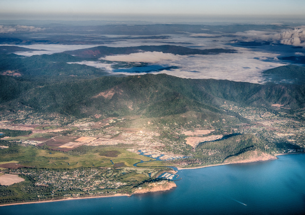 Vista aérea de la costa australiana
 - Foto, imagen