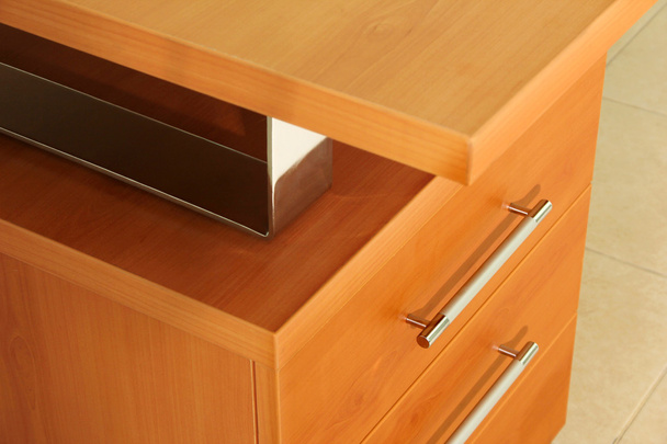 tiroir bureau en bois
 - Photo, image