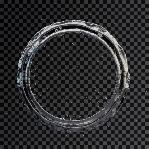 agua salpicadura radial transparente 3d renderizado
 - Foto, imagen