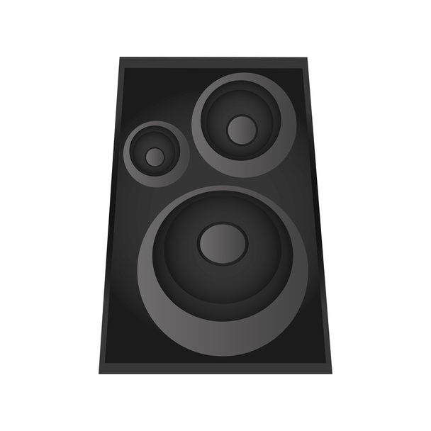 music speaker icon - Wektor, obraz