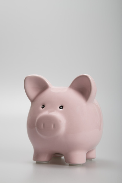 piggy bank on white background - Foto, afbeelding