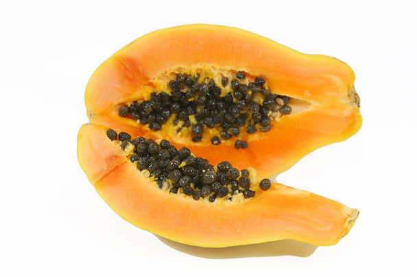 Nyitott papaya - Fotó, kép