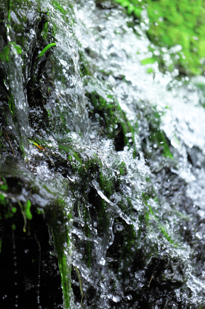 frisches Quellwasser aus den Bergen - Foto, Bild