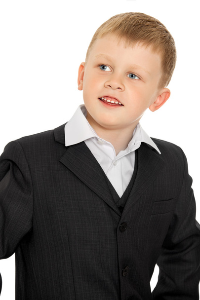 little boy in a suit - Foto, afbeelding