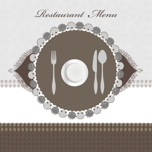 Restaurant menu - Wektor, obraz