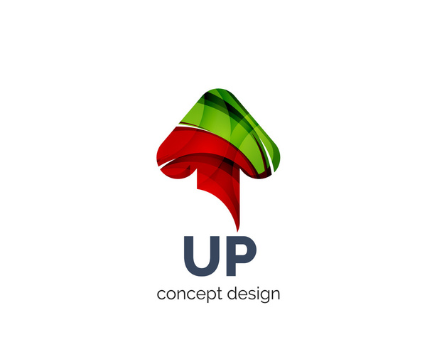 Up freccia logo icona di business branding
 - Vettoriali, immagini