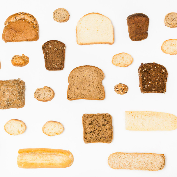 eri viipaloitu leipä leipää valkoinen
 - Valokuva, kuva