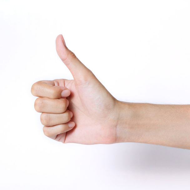 Hand thumb up - Foto, afbeelding