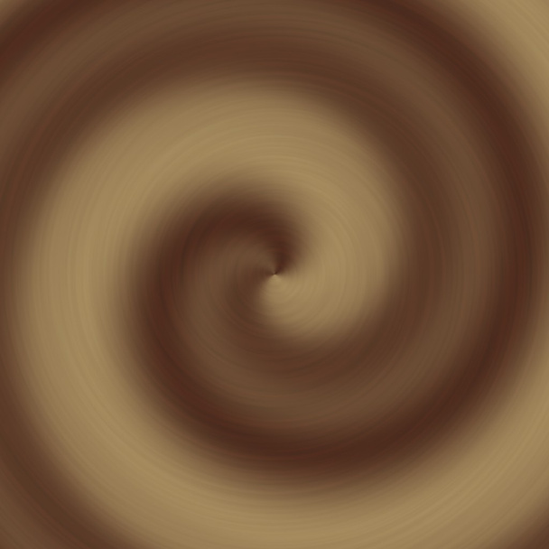 Licht en donker bruin cirkel swirl achtergrond  - Foto, afbeelding