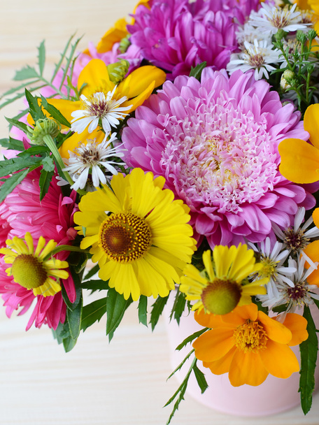 Multi-colored bouquet of flowers - Fotografie, Obrázek