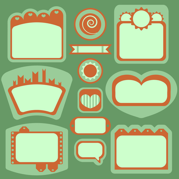 Decorative frames and elements - Vector, afbeelding