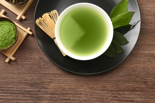 green matcha tea  - Foto, Imagen