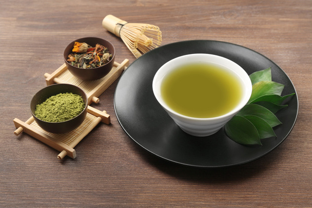 green matcha tea  - Foto, Imagen