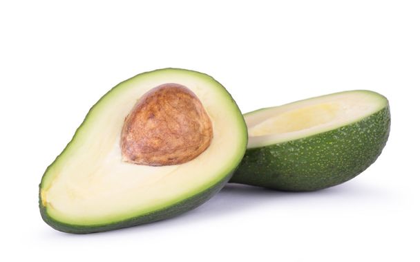 avocado halves close-up - Fotoğraf, Görsel