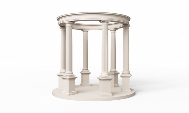 Rotunda klassieke, Dorische orde - Foto, afbeelding
