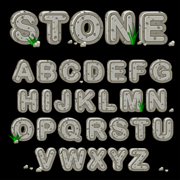 Alfabeto de piedra, copia JPG similar
 - Foto, imagen