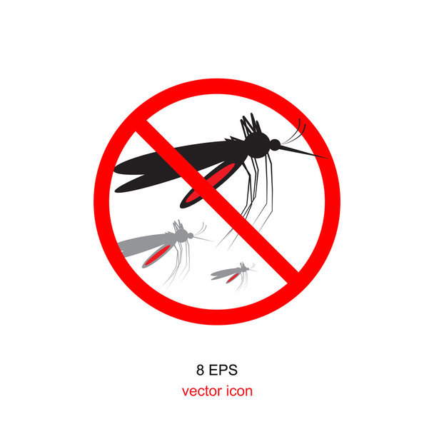 picadura de mosquito aislada
 - Vector, imagen