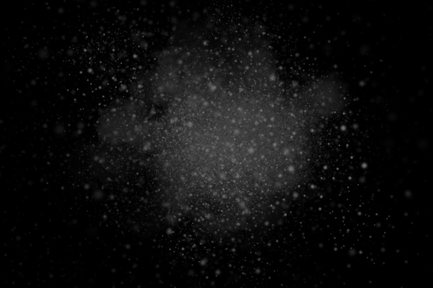 Černobílé abstraktní prášek výbuch pozadí - Fotografie, Obrázek