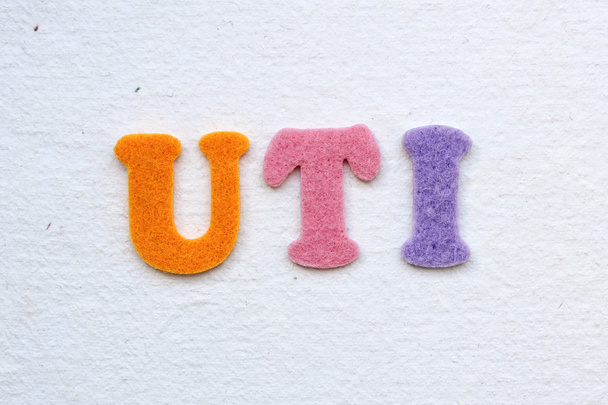 UTI (de besmetting van de UrineLandstreek) medische concept - Foto, afbeelding