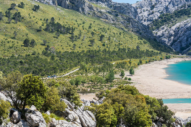 Cuber Reservoir in der Sierra de Tramuntana, Mallorca, Spanien     - Foto, Bild