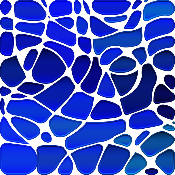 abstract vector stained-glass mosaic background - Vektor, Bild