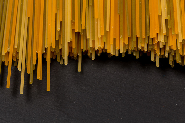 Bunch of various raw italian pasta - Foto, immagini